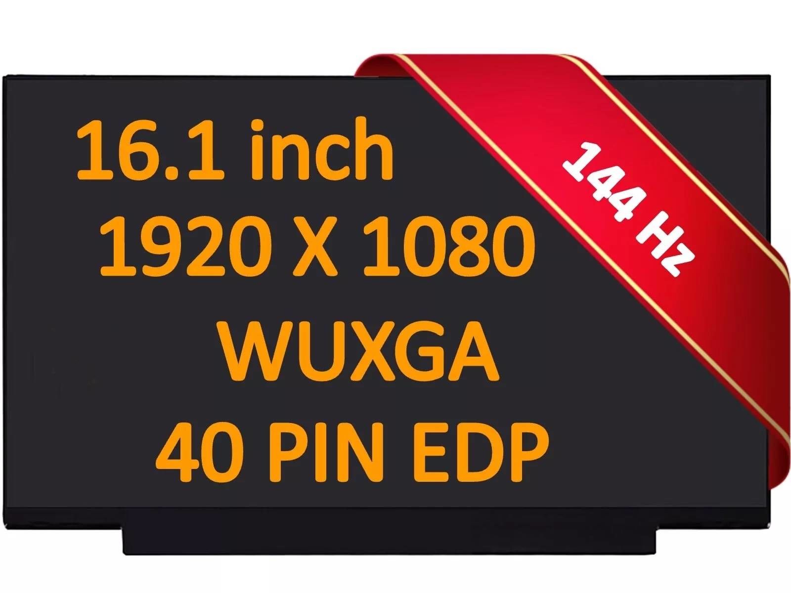 16.1 inç 1920 x 1080 40pin 144HZ Victus 16-A 16-B 16-C 16-D 16-E 16-S  M02082-001  N161HCA-GA1  NV161FHM-NX2  N161HMA-GAK  NV161FHM-NX1  NV161FHM-NY1  NV161FHM-NY3  NV161FHM-NY2  NV161FHM-NH0  N161HMA-GA1  NV161FHM-NY4 LP161WFG SP B1  FRD-WFD9