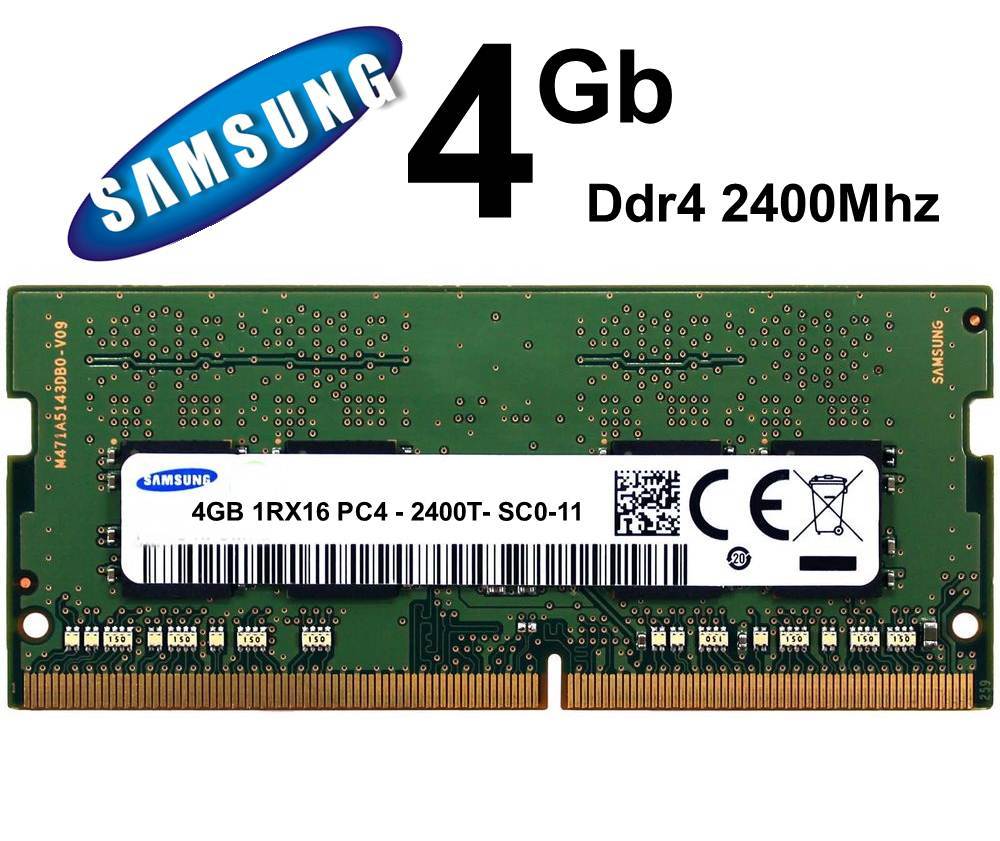 Samsung 4GB DDR4-2400 DDR4 2400 MHz M471A5244CB0-CRC RAM Laptop