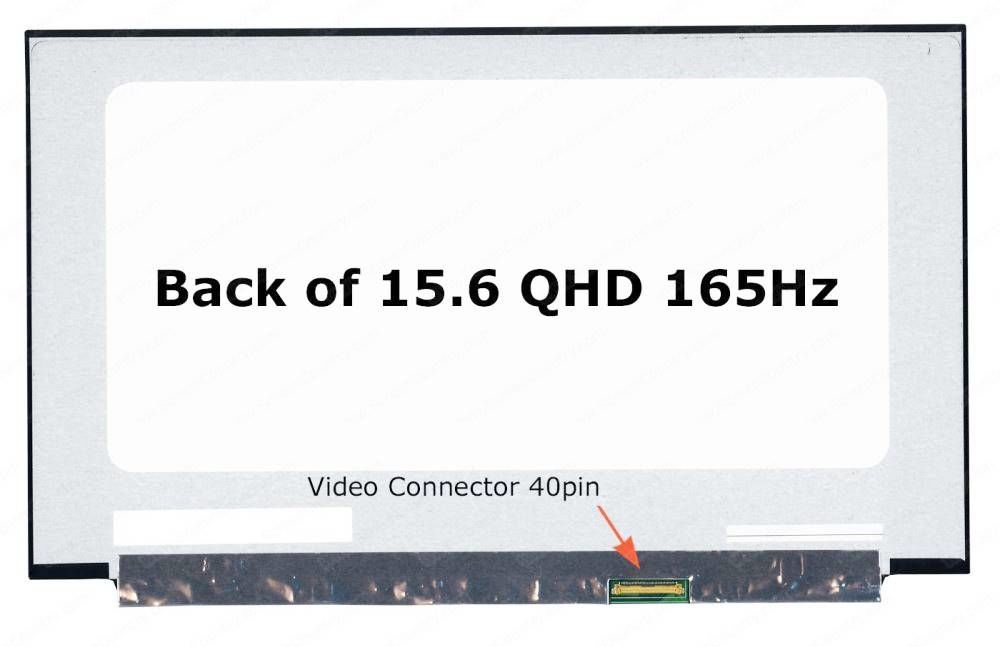 15.6 40pin 165hz Qhd NE156QHM-NY1 V8.0, NE156QUM-NZ4, NV156FHM-NY8