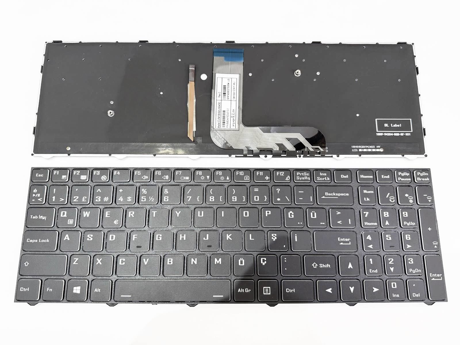 Monster Rgb Işıklı Abra A7 V12, A7 V13, A5 V16, A5 V17 ,21 Serisi A7 V12.1, V12.2, V12.3, V12.4, V12.5, V12.6, V12.7, V12.8 V13.1, V13.2, V13.3 A5 V16.1, A5 V16.2, A5 V16.3 A5 V16.4, A5 V16.5, A5 V16.6, A5 V16.7, A5 V17.4, A5 V17.3,  V17.2, V17.1  KLavye