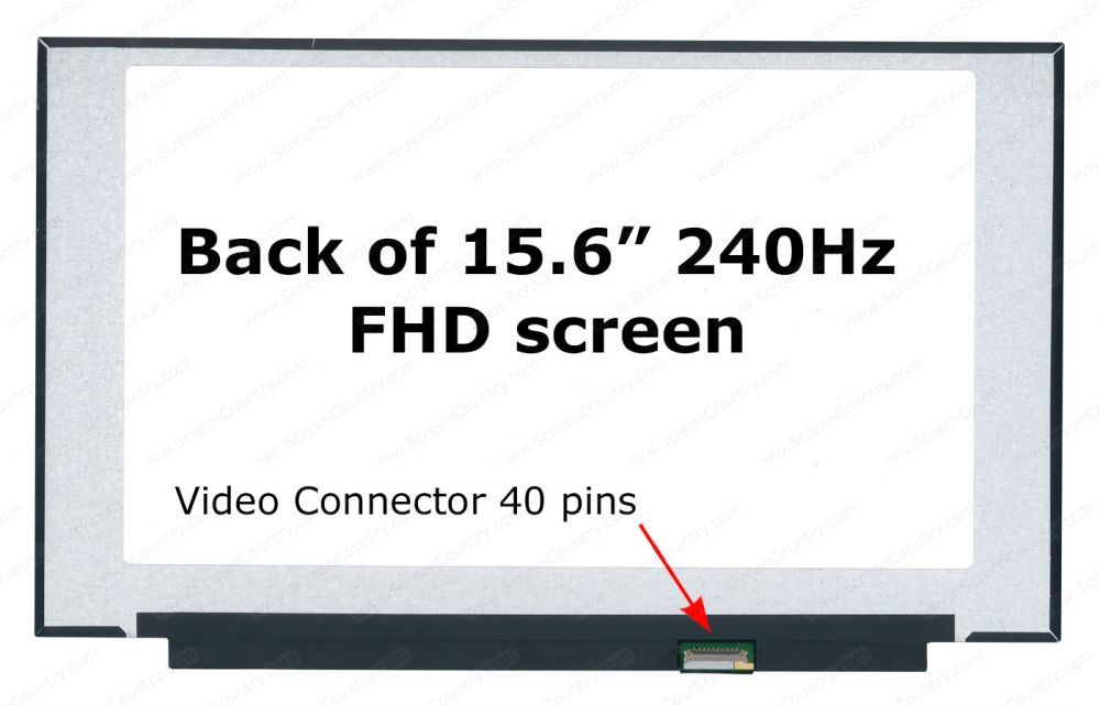 15.6 40pin 240hz LQ156M1JW03, LQ156M1JW04 LQ156M1JW16 LQ156M1JW09