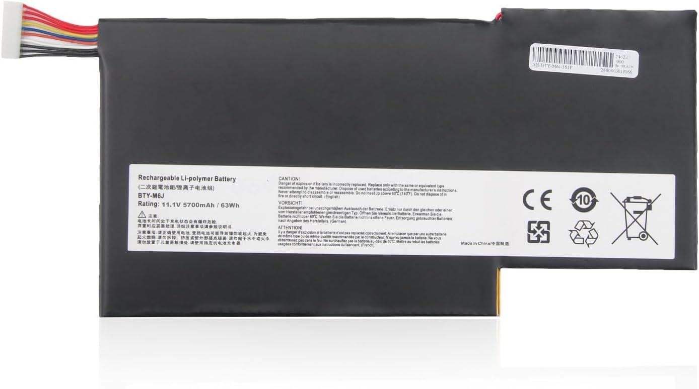 Msi Ver1 Btym6j Bty-m6j Btyu6j Bty-u6j Gs63 Gs63vr Gs73 Gs73vr Ms16k2 Ms-16k2 Ms-16k3 Ms16k4 Ms-16k4 Ms16k5 Ms-16k5 Ms16k6 Ms-16k6 Ms16k7 Ms-16k7 Ms17b1 Ms-17b1 Ms17b3Ms-17b3 Ms17b4 Ms-17b4 Ms17b5 Ms-17b5 Ms17b6 Ms-17b6 Ms17b7 Ms-17b7 Ws63 Batarya Pil