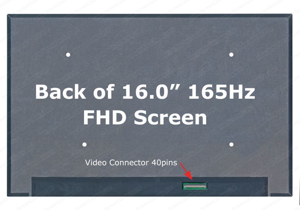 16.0 1920x1080 165Hz 40pin Alt Devresiz Düz Full Hd ASUS TUF A16 FA617 Serisi,NE160QDM-NY1 NV160WUM-NX1 V8.0 B160UAN05.B lenovo LOQ 16APH8 82XU, LOQ 16IRH8 82XW, B160UAN05.A, MNG007JA1-4, N160JME-GE1 B160UAN01.Q NV160WUM-NY2 NE160WUM-NX6 ekran Lcd Panel